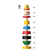BRIO 30120 Stacking Clown 9pc