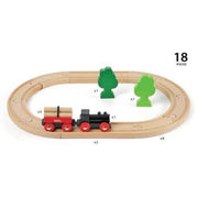 BRIO 33042 Little Forest Train Set 18pc | Metro Hobbies