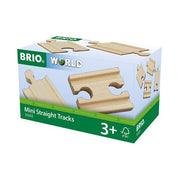 BRIO Mini Straight Tracks 4pc
