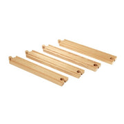 BRIO 33341 Long Straight Tracks 4pc