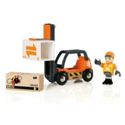 BRIO 33573 Vehicle Forklift 4pc