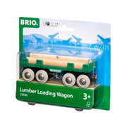 BRIO 33696 Lumber Loading Wagon 4pc
