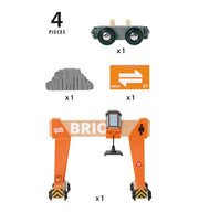 BRIO 33732 Gantry Crane 4pc