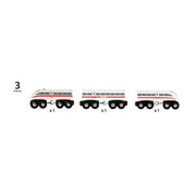 BRIO 33748 High Speed Train with Sound 3pc