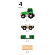 BRIO 33799 Farm Tractor with Load 3pc