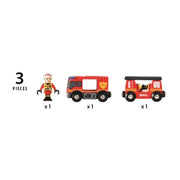 BRIO 33811 Emergency Fire Engine 3pc