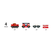 BRIO 33844 Rescue Firefighting Train 4pc