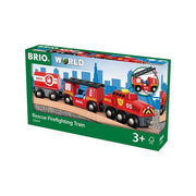 BRIO Rescue Firefighting Train 4pc