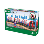 BRIO Metro Train with Sound & Lights 4pc