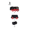BRIO 33884 BO Steaming Train 3pc