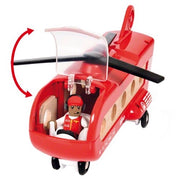 BRIO 33886 Cargo Transport Helicopter 8 pcs