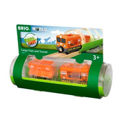 BRIO 33891 Cargo Train and Tunnel 3pc