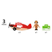 BRIO 33963 Vehicle Safari Airplane 3pc