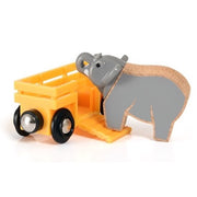 BRIO 33969 Vehicle Elephant and Wagon 2 pieces