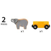 BRIO 33969 Vehicle Elephant and Wagon 2 pieces