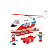 Brio 36022 Rescue Helicopter 4pc
