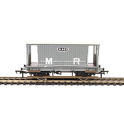Bachmann 38-554 OO MR 20T Brake Van Without Duckets Midland Railway Grey
