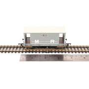 Bachmann 38-554 OO MR 20T Brake Van Without Duckets Midland Railway Grey