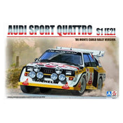 Beemax 24017 1/24 Audi Quattro S1 Rally Montecarlo 1985 Plastic Model Kit