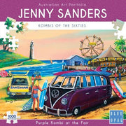 Blue Opal 02068-C Jenny Sanders Purple Kombi at the Fair 1000pc Jigsaw Puzzle
