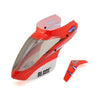 Blade BLH5103 Complete Red Canopy with Vertical Fin mCP S