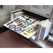 Bare Metal Foil Ink Jet Decal Paper Clear Three Sheets