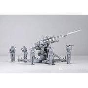 Border Models BT-013 1/35 German 88mm Gun Flak36 with 6 Anti-Aircraft Artillery Crew