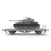 Border Models BT-025 1/35 Pz.Kpfw.IV Ausf J Early/Mid and Rail Way Flatbed Ommr