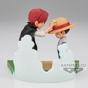 Banpresto BP88302L One Piece World Collectable Figure Log Stories Monkey D Luffy and Shanks