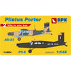 Big Planes Kits 14404 1/144 Pilatus Porter PC-6 & Au-23 Set 2 (2 kits)