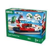 BRIO Cargo Harbour Set 16pc B33061 7312350330618