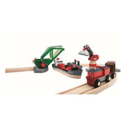 BRIO 33061 Cargo Harbour Set 16pc
