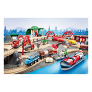 BRIO 33052 Deluxe Railway Set 87pc