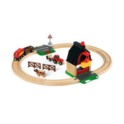 BRIO 33719 Farm Railway Set 20pc