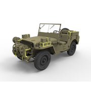 Bronco 35218 1/35 British Recce and Signals Light Truck and Crew
