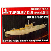 Brengun 144020 1/144 Tupolev G-5 Mod XIII C Soviet Torpedo Boat Resin Model Kit
