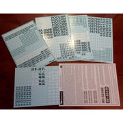 Begemot 32018 1/32 Additional Russian Air Force Insignia Type 2010 Decal Set