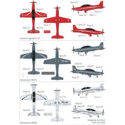 3D-Blitz 72101 1/72 Pilatus Pc-21 Plastic Model Kit (Aus Decals)