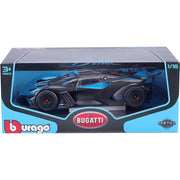 Bburago 11047 1/18 2022 Bugatti Bolide Blue/Black