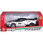 Bburago 16012 1/18 Ferrari FXX K Evo White Diecast Car
