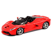 Bburago 26022 1/24 Ferrari R&P LaFerrari Aperta (open roof) Red