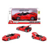 Bburago 26022 1/24 Ferrari R&P LaFerrari Aperta (Open Roof) Red