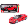 Bburago 1/24 Ferrari R&P LaFerrari Aperta Open Roof Red