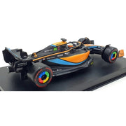 Bburago 1/43 F1 McLaren MCL36 No.3 2022 Ricciardo with Driver