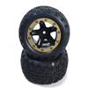 BlackZon BZ540095 Slyder ST Wheels/Tyres Assembled Black/Gold