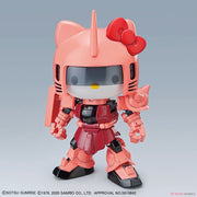 Bandai 50610291 Hello Kitty/MS-06S Char Zaku II SD Gundam Cross Silhouette