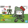 Bandai 50610301 Hello Kitty/Zaku II SD Gundam Cross Silhouette