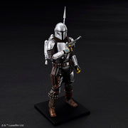 Bandai 5061797 1/12 Star Wars The Mandalorian Beskar Armor Silver Coating Version