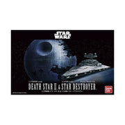 Bandai 0230358 Star Wars Death Star II & Star Destroyer