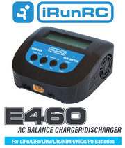 iRunRC E460 6A 60W AC Multi Chemistry Battery Charger